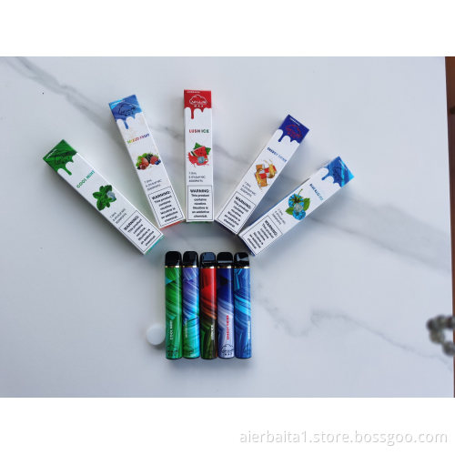 2021 New Disposable Electronic Cigarette Best Tasted Mixed Fruit Vaporizer